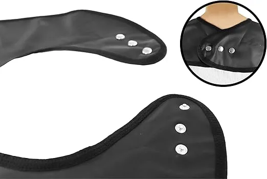 PEPE - Waterproof Adult Bibs for Eating Washable (x2 Units), Reusable Bibs for Men with Crumb Catcher, Clothing Protectors, Large Bib for Adults for Elderly, Womens Adult Bibs - Made in Europe