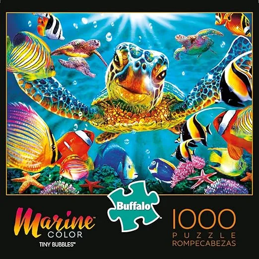 Buffalo Games - Tiny Bubbles - 1000 Piece Jigsaw Puzzle
