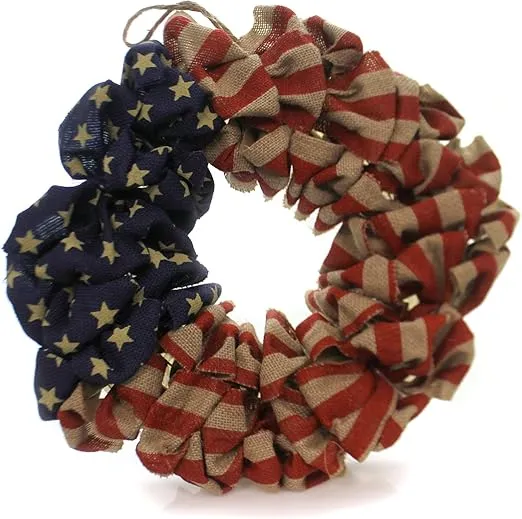 Burton and Burton 9729788 Flag Wreath, Multicolor