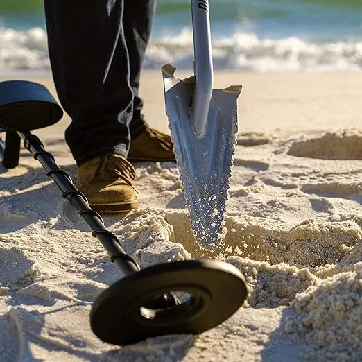 ROOT ASSASSIN 35" T-Handle Metal Detecting Shovel with Blade Cover