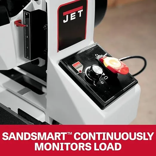 JET 16-Inch Drum Sander with Open Stand, 1-1/2 HP, 115V 1Ph (Model JWDS-1632)