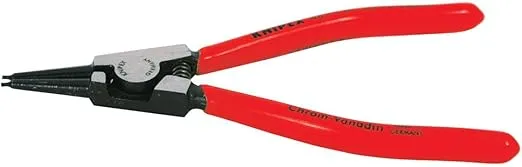 KNIPEX External Snap Ring Pliers-Forged Tips, 5.75