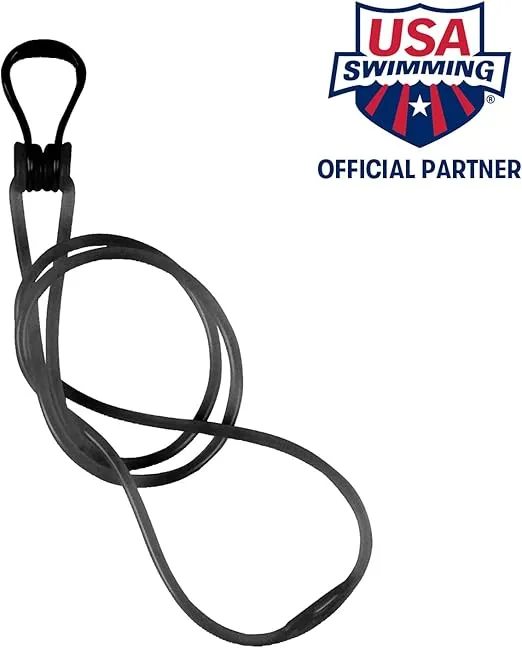 arena Unisex Strap Nose Clip Pro, Nose Plug for Competitive Swimmers, Soft Pads, PVC Free, Black, One Size