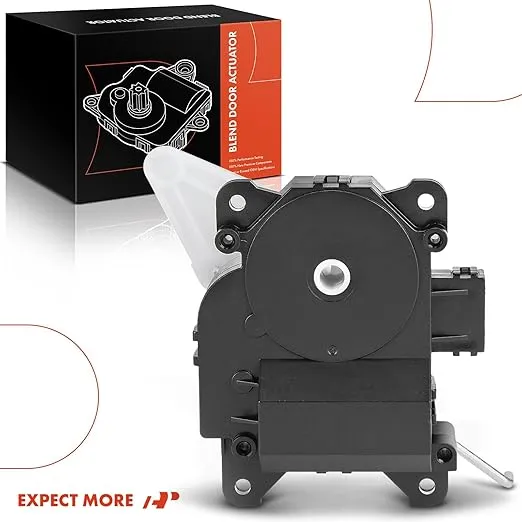 A-Premium HVAC Heater Blend Door Actuator Replaces 79160-S0X-A01 - Compatible with Honda Odyssey 1999-2004, Pilot 2003-2008 & Acura MDX 2002-2006, Main, Temperature/Air Flap Actuator