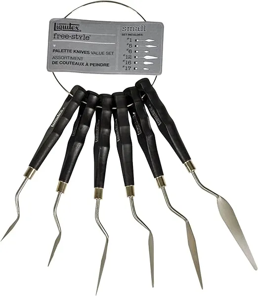 Liquitex Professional Freestyle Traditional Knives 6-Piece Ring Set