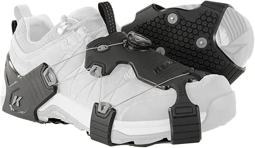 Korkers Ice Walker Ice Cleats - Lightweight and Durable - 22 Replaceable Steel Spikes