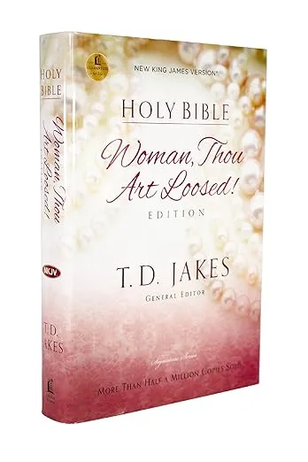 NKJV, Woman Thou Art Loosed, Hardcover, Red Letter: Holy Bible, New King James Version