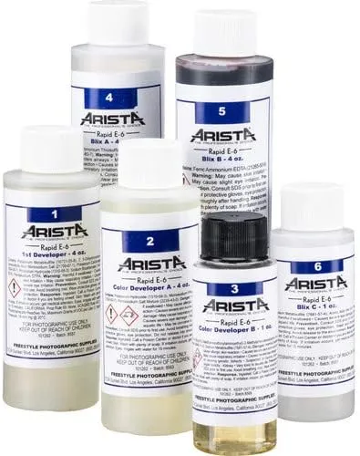 Arista Rapid E-6 Color Slide Developing Kit (1 Pint)