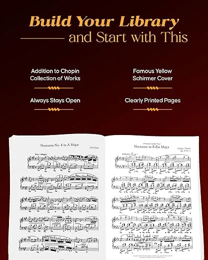 Nocturnes For the Piano (Schirmer's Library of Musical Classics, Vol. 30)