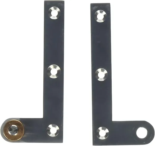 Deltana PH40U15 Solid Brass 4 3/8-Inch x 5/8-Inch x 1/4-Inch Pivot Hinge