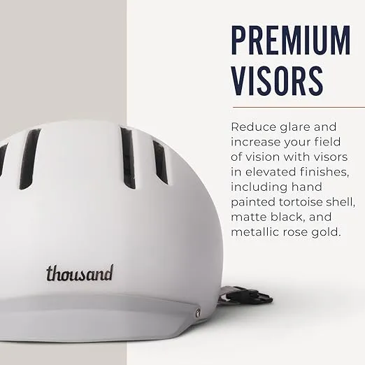 Thousand Chapter MIPS Adult Bike Helmet - LED Tail Light, Cycling & Bicycle Safety Certified, Lightweight & Low Profile, Men & Women, Lockable PopLock