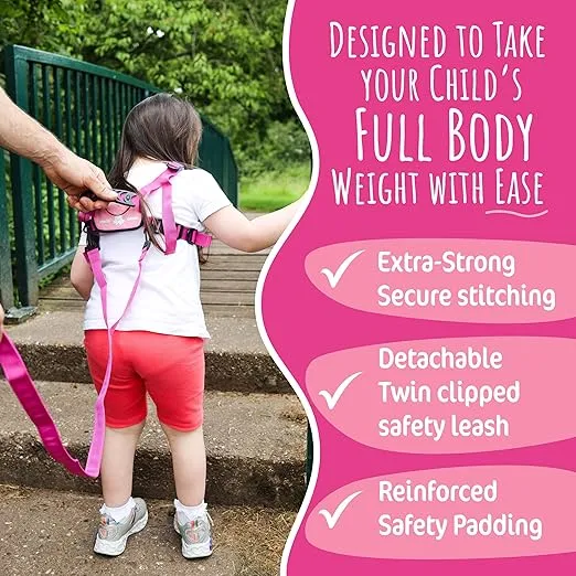 Hobbledehoo Safety Harness For Kids & Toddlers Aged 2-7 Years, Child Harness For Walking & Play Autism Safety Awareness