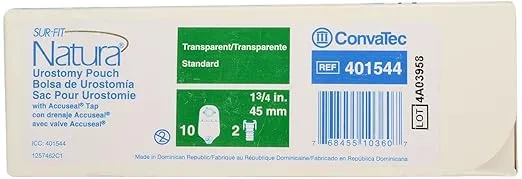Sur-Fit Natura 2-Piece Urostomy Pouch 1-3/4", Standard