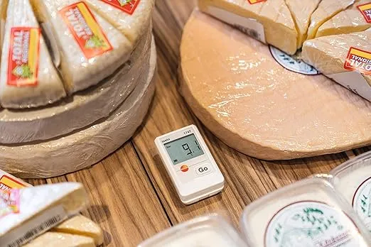Testo 174T Humidity Meter – Data Logger for Temperature and Humidity – Humidity Monitor for Temperatures from –20 to +70 Degrees Celsius