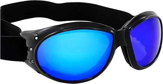Global Vision Eliminator Padded Motorcycle Dirt Bike Riding Goggles Bundle for Day & Night