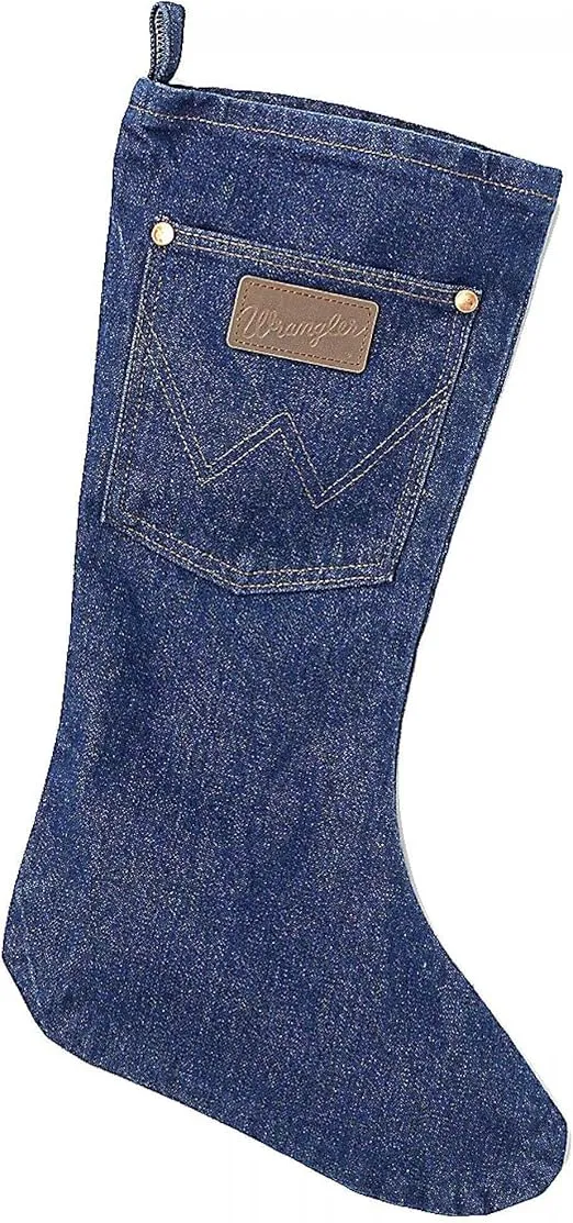 Wrangler Denim Christmas Stocking