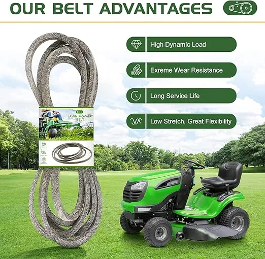 Youxmoto Lawn Mower Deck Belt 1/2" X127" Replace for Ariens 07219600, Gravely 011216 051213 07219600 07226600, Fits for Gravely 50" Deck