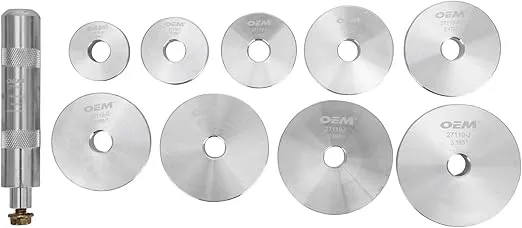 OEMTOOLS 27119 Bearing Race and Seal Driver Set, Bearing and Race Installer Kit, Includes 9 Driver Sizes, Portable Storage Case