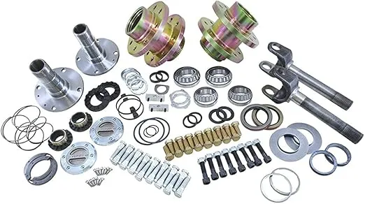 Yukon Gear & Axle (YA WU-07) Spin Free Locking Hub Conversion Kit for Jeep TJ/XJ/YJ Dana 30 Differential