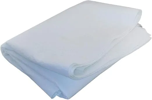 Duda Diesel Duda Energy Sheets:1u 1 yd. x 72" Singed Polyester Felt Filter Media Fabric Sheet, 1 Micron, Polyester