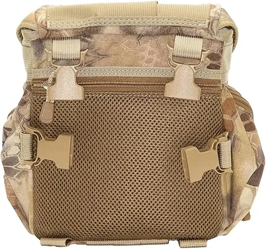 Alaska Guide Creations Denali ROK7 X56 Series HBS | Binoculars and Rangefinders Field Case Bag | Binocular Harness for Comfort and Quick Access (Realtree Excape)