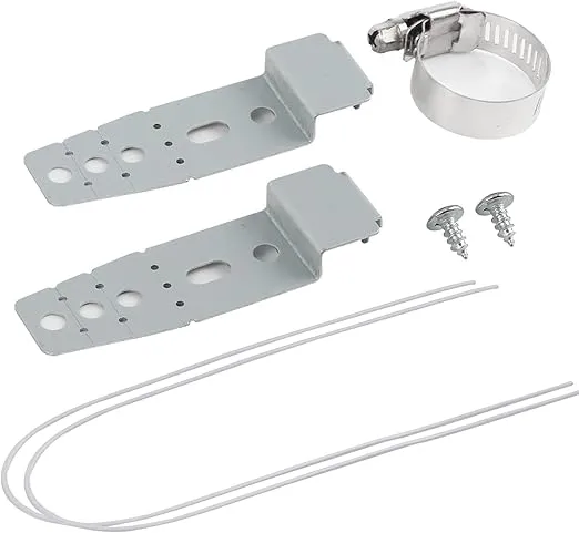 5001DD4001A Dishwasher Mounting Brackets Kit Compatible With LG Dishwashers - Repalces: PS3525525 AH3525525 AP4438292 1266844