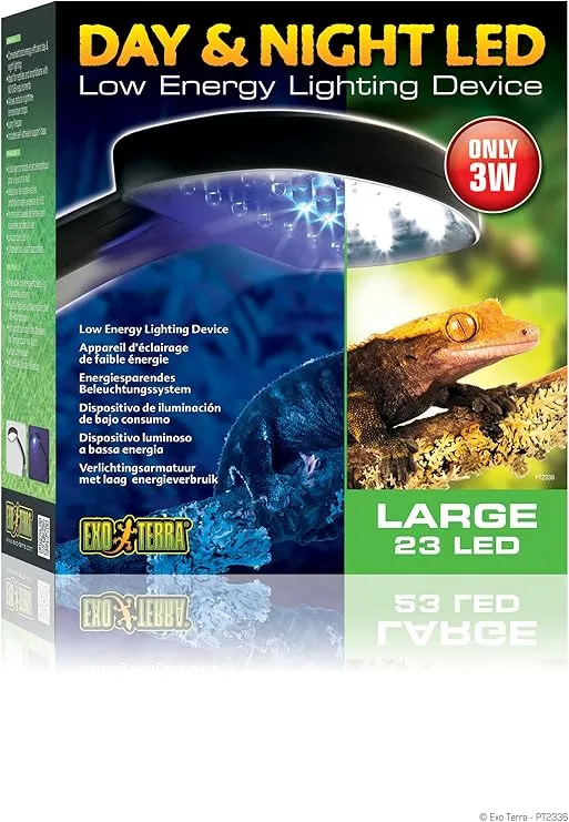 Exo Terra PT2336 Day/Night LED Fixture, Large