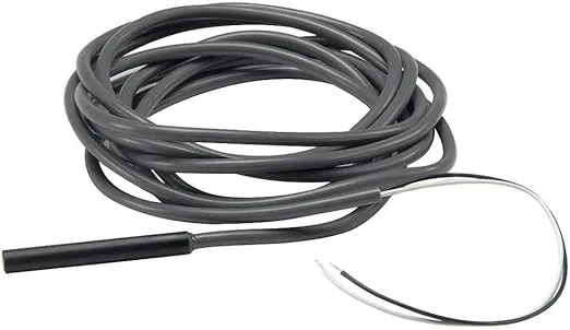 RANCO 1309007-044 8FT Cable, 30F to 220F, 24-240V, 22 AWG, Temperature Sensor, for ETC Controllers