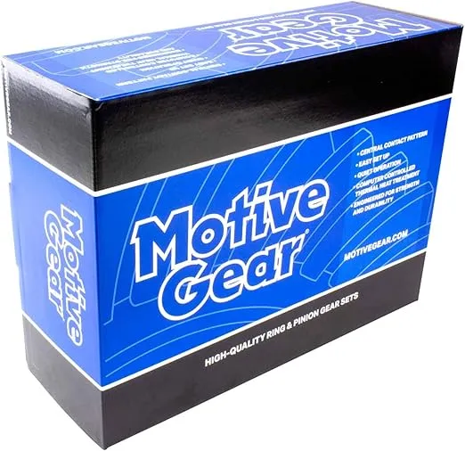Motive Gear D35-373 Differential Ring and Pinion Fits Dana 35 Standard, 3.73 Ratio
