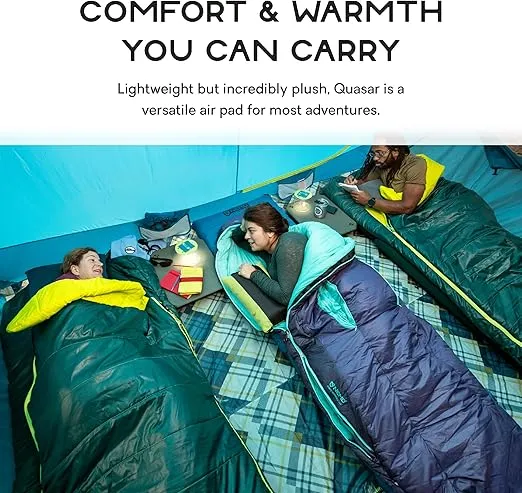 NEMO Equipment Quasar 3D Lightweight Sleeping Pad - Regular (72"x20") - Plasma