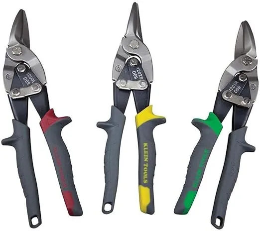 Klein Tools 1202S Metal Shears, Aviation Snips, Straight Cut
