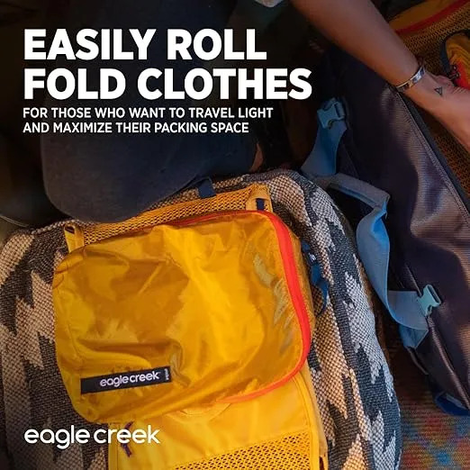 Eagle Creek Pack-It Isolate and Reveal Packing Cubes Set - Durable, Ultra-Lightweight and Water-Resistant Ripstop Fabric