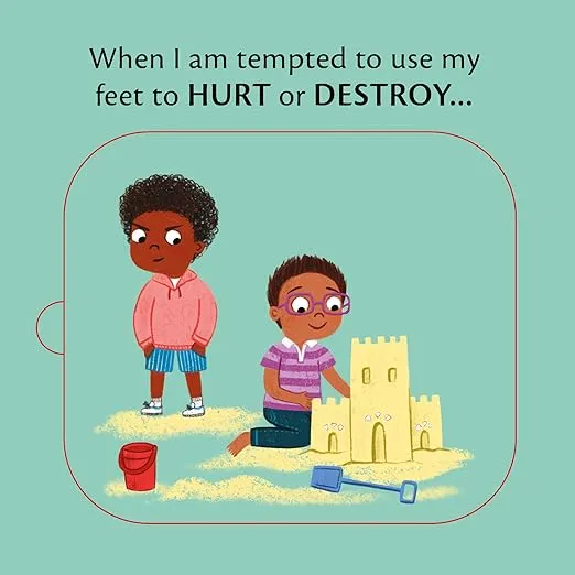 What Are Feet For? Board Book: A Lift-the-Flap Board Book (Christian behavior book for toddlers encouraging obedience motivated by God’s grace.)