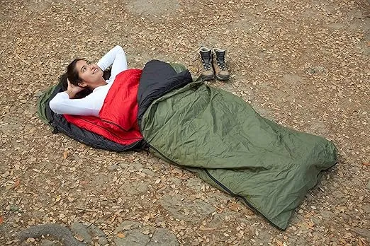 OmniCore Designs Mil-Spec 6-pc. Modular Sleeping Bag System 30F to -30F (Mummy & Hooded Rectangular)