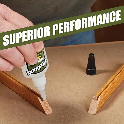 Titebond 6221 Instant Bond Wood Adhesive, 1 Pack