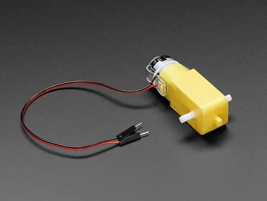 Adafruit DC Gearbox Motor -"TT Motor" - 200RPM - 3 to 6VDC (3777)