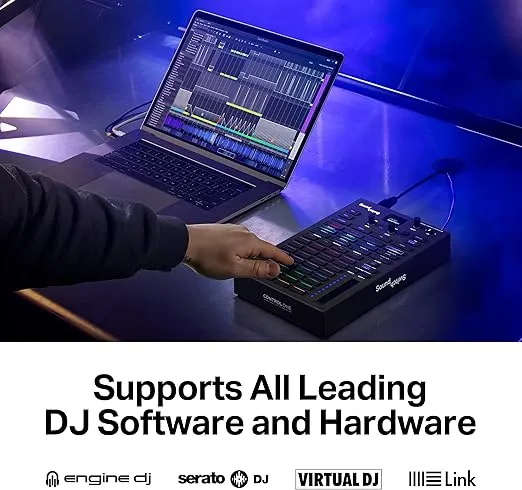 SoundSwitch Control One – Professional DMX DJ Lighting Controller with 3 Months SoundSwitch Software Access and DMX Lights and Phillips Hue Support