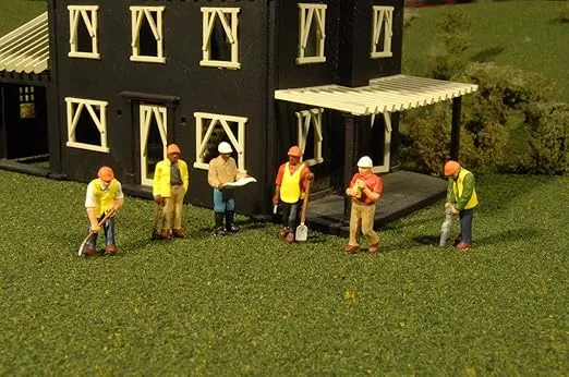 Scene Scapes Figures - CIVIL ENGINEERS (6pcs/pk) - O Scale