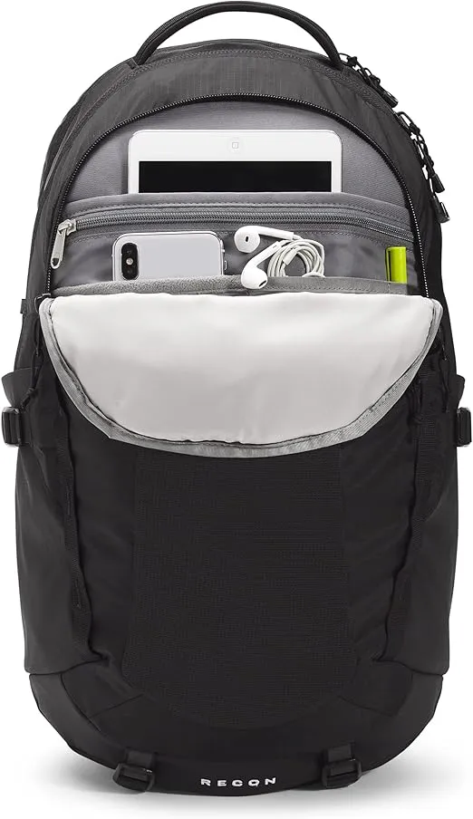 THE NORTH FACE Women's Recon Everyday Laptop Backpack, TNF Black/TNF Black, One Size