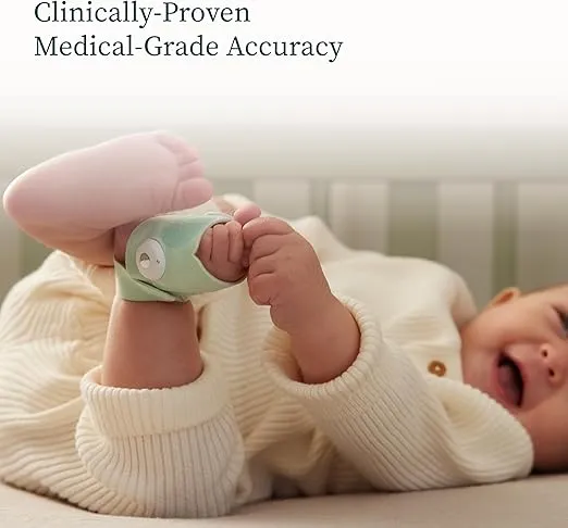 Owlet® Dream Duo Smart Baby Monitor: FDA-Cleared Dream Sock® Plus Owlet Cam - Tracks & Notifies for Pulse Rate & Oxygen While Viewing Baby in 1080p HD WiFi Video
