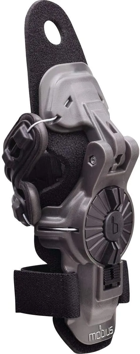 MOBIUS Wrist Guards X8 Grey/Black Unisex Adult (6 cm-7.3 cm)