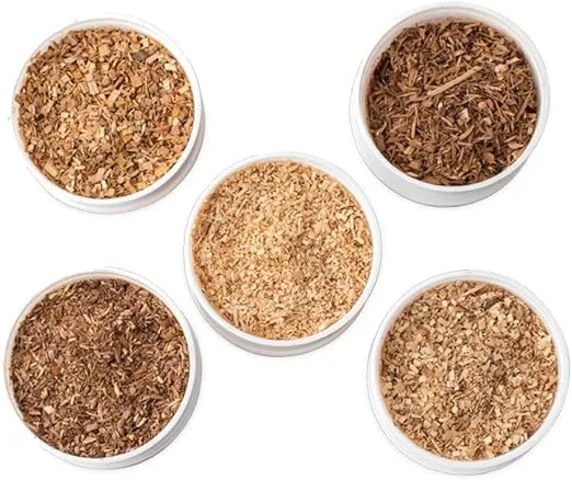 Nordic Ware 5 Flavor Wood Chip Variety Pack, One Size, Brown