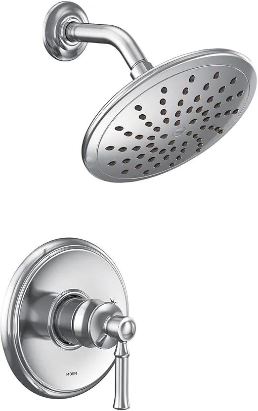 Moen UT2282EP Dartmoor M-CORE 2-Series 1-Handle Shower Trim Kit, Valve Required, Chrome