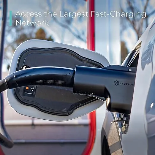 Lectron Tesla Supercharger (NACS) to CCS Electric Vehicle Adapter - 500 Amps / 1,000V - Fast Charge Your CCS1 EV at Tesla Superchargers with Vortex Plug [Check with Your automaker for Compatibility]