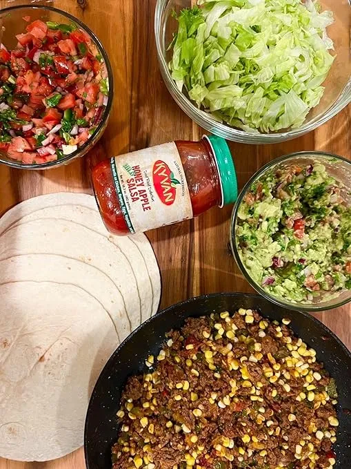 KYVAN Mild Honey Apple Salsa - 3 Pack
