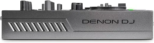 Denon DJ PRIME GO+ Portable DJ Controller and Mixer with Stem Separation, 2 Decks, Wi-Fi Streaming, Bluetooth, Lights Control, 7" Screen and Battery