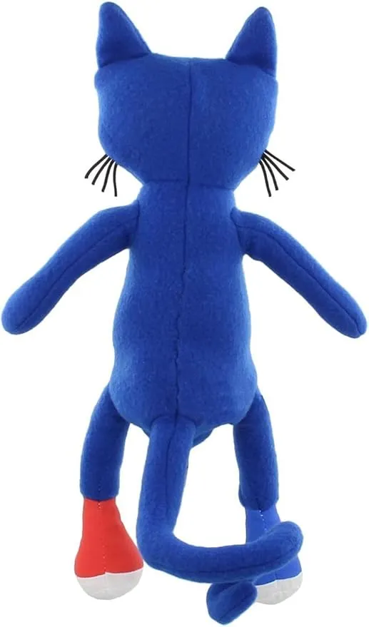 MerryMakers Pete the Cat Plush Doll, 14.5-Inch , Blue