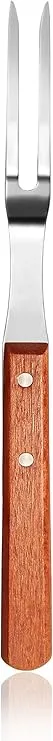 New Star Foodservice | Commercial Grade BBQ Fork, Wood Handle (13-Inch)