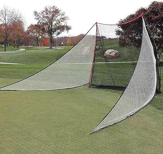 Rukket Haack Golf Net | Practice Driving Indoor and Outdoor | Golfing at Home Swing Training Aids | by SEC Coach Chris Haack | Choose from 10x7 Hitting Net, 7x7 Hitting Net, or Protection Side Nets