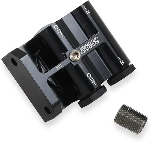 Earl's Billet Aluminum Single Remote Filter Mount